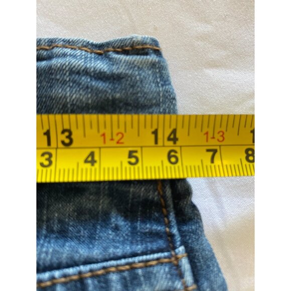 Old Navy Kids Denim Jeans Size 16 Regular Straight Fit Blue Denim 100% Cotton - Picture 13 of 15